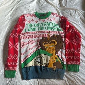 Big mouth Netflix ugly Christmas sweater one size